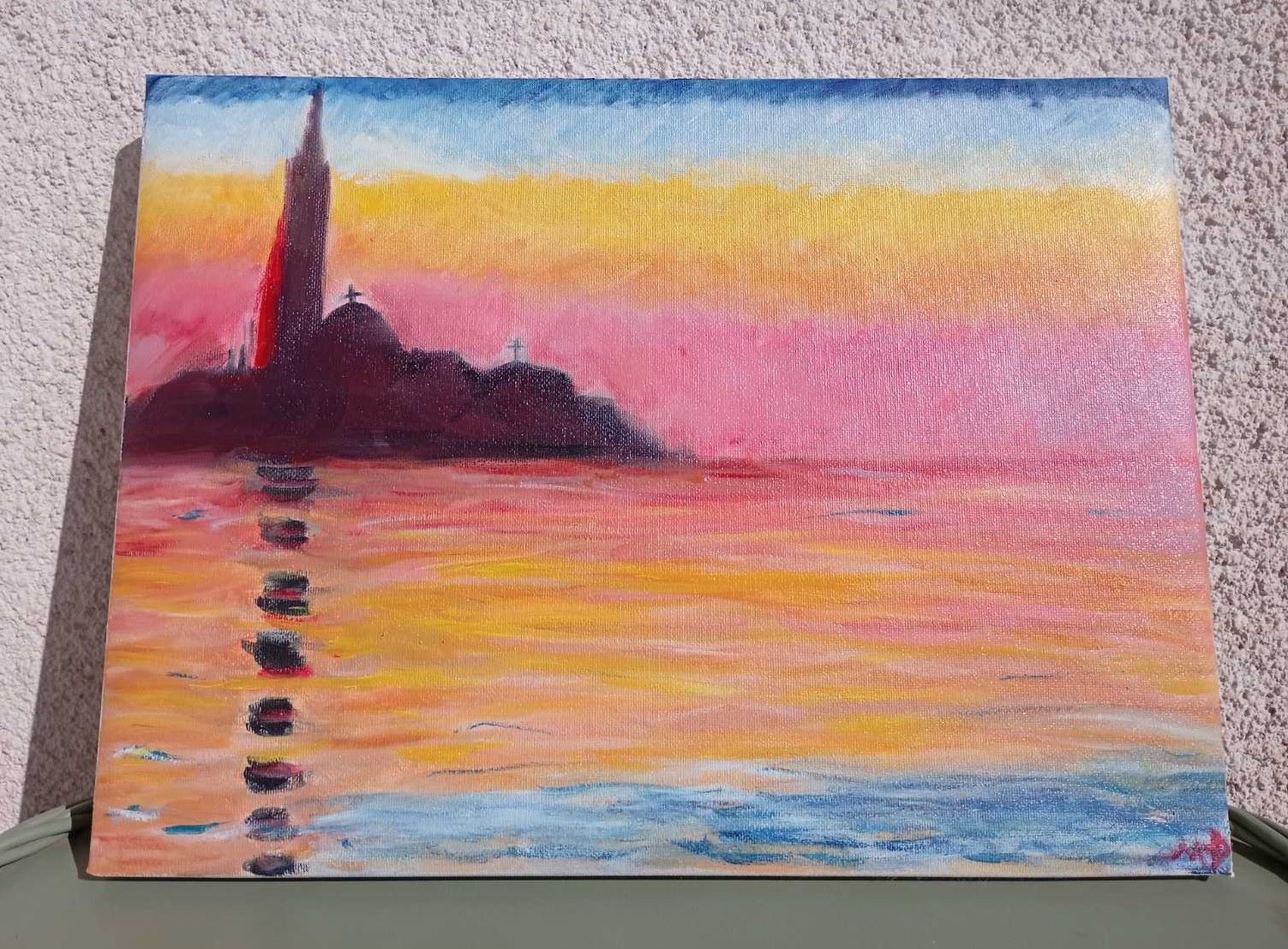 VENICE ROSE SUNSET